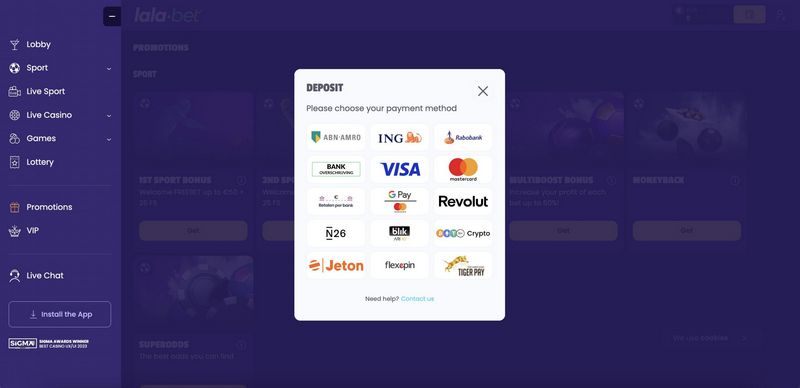 Evaluatie van Lalabet Casino